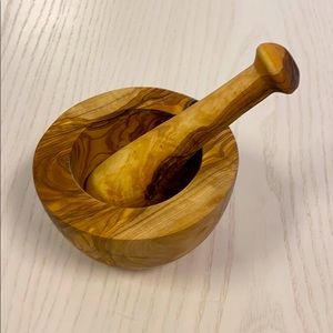 Olive wood Mortar & Pestle